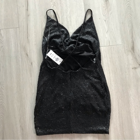 Honey Monaco Sequinned Mini Dress - Picture 2 of 2